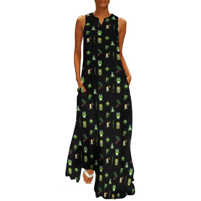 Casual Dresses Funny Frog Dress Summer Cute Cartoon Forgs Lovers Street Style Bohemia Long Female Party Maxi GiftCasual, Style-5
Casual Dresses Funny Frog Dress Summer Cute Cartoon Forgs Lovers Street Style Bohemia Long Female Party Maxi GiftCasual, Style-5
