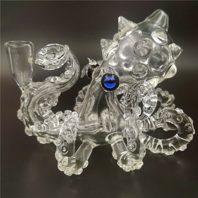 Glass Water Bong Clean Octopus Water Bongs 14.4MM Female Joint Hookah Heady Bubbler Oil Rig Pipe
Glass Water Bong Clean Octopus Water Bongs 14.4MM Female Joint Hookah Heady Bubbler Oil Rig Pipe