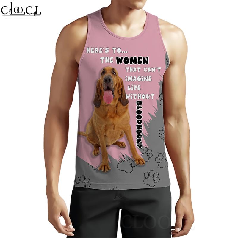 Men' Tank Tops CLOOCL Men Beautiful Bloodhound Dog 3D Pattern Vest Casual Style Streetwear Fashion Fitness Sleeveless Pullover, White;black
Men' Tank Tops CLOOCL Men Beautiful Bloodhound Dog 3D Pattern Vest Casual Style Streetwear Fashion Fitness Sleeveless Pullover, White;black
