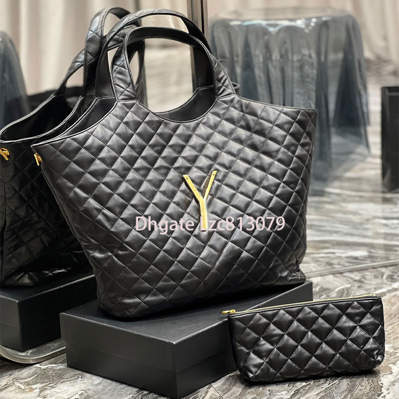 French Tote Bag Diamond Lattice Handbag 58cm Super Large Capacity Shopping Bag Paris designer handbags Women Handheld Shoulder, Black
French Tote Bag Diamond Lattice Handbag 58cm Super Large Capacity Shopping Bag Paris designer handbags Women Handheld Shoulder, Black