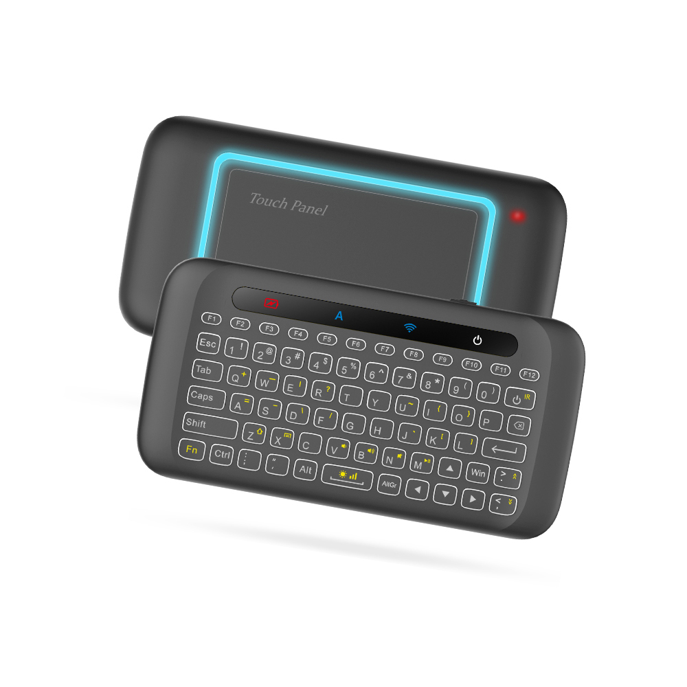 H20 Mini Wireless Keyboard Backlight Touchpad Air mouse IR Leaning Remote control For Andorid BOX Smart TV Windows
H20 Mini Wireless Keyboard Backlight Touchpad Air mouse IR Leaning Remote control For Andorid BOX Smart TV Windows