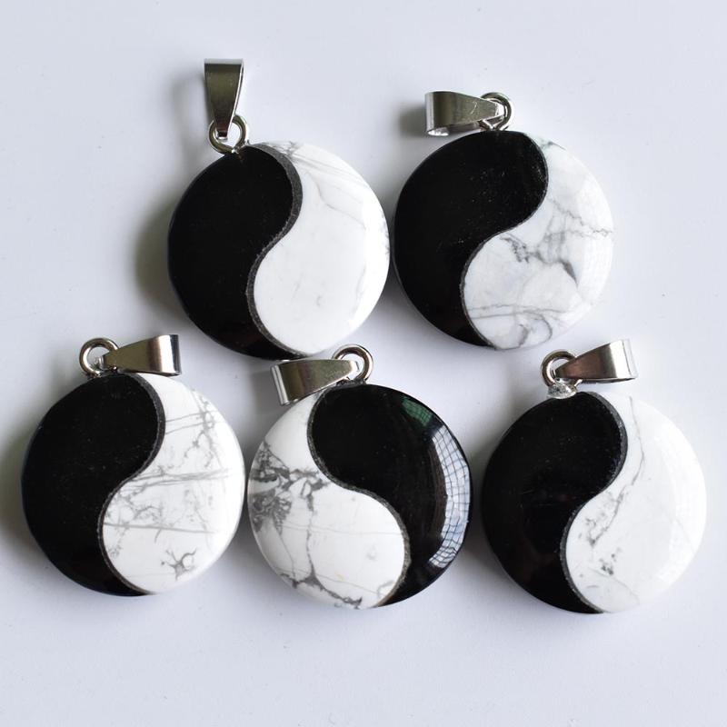 Pendant Necklaces Selling Top Quality Natural Stone Tai Chi Yin Yang Charm Pendants For Jewelry Making 4pcs/lot Wholesale
Pendant Necklaces Selling Top Quality Natural Stone Tai Chi Yin Yang Charm Pendants For Jewelry Making 4pcs/lot Wholesale