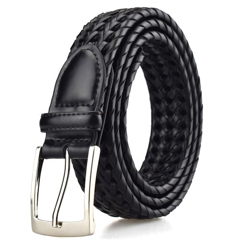 Belts 3507 Wholesale Black/ Brown Men Braided PU Leather Belt With Zinc Alloy Buckle
Belts 3507 Wholesale Black/ Brown Men Braided PU Leather Belt With Zinc Alloy Buckle