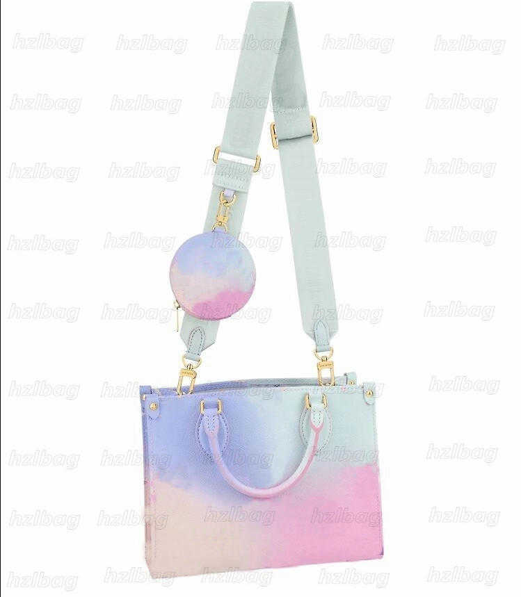 Sunrise 2022SS Onthego PM Totes Bag Pastel Spring In The City M59856 Pink Coated Canvas CrossBody Womens Designers Handbag Purse Wallet, Color 01
Sunrise 2022SS Onthego PM Totes Bag Pastel Spring In The City M59856 Pink Coated Canvas CrossBody Womens Designers Handbag Purse Wallet, Color 01
