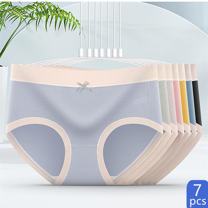 Women's Panties 7pcs Women's Summer Japanese Female Underwear Lace Waist High Ball Modal Ladies Lingerie For WomenWomen's, Yellow
Women's Panties 7pcs Women's Summer Japanese Female Underwear Lace Waist High Ball Modal Ladies Lingerie For WomenWomen's, Yellow