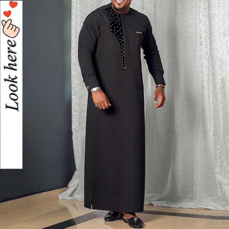 Men's Casual Shirts Kaftan Dress Clothing Dubai Abaya African Dashiki For Men 2022 Riched Man Long Sleeve Blue Muslim Clothes, Black
Men's Casual Shirts Kaftan Dress Clothing Dubai Abaya African Dashiki For Men 2022 Riched Man Long Sleeve Blue Muslim Clothes, Black