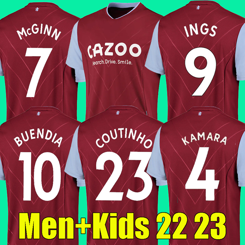 22 23 Aston Villaes Soccer Jerseys 2022 2023 KAMARA WATKINS BUENDIA McGINN EL GHAZI DOUGLAS LUIZ MINGS KONSA CASH COUTINHO Football shirts, Home
22 23 Aston Villaes Soccer Jerseys 2022 2023 KAMARA WATKINS BUENDIA McGINN EL GHAZI DOUGLAS LUIZ MINGS KONSA CASH COUTINHO Football shirts, Home