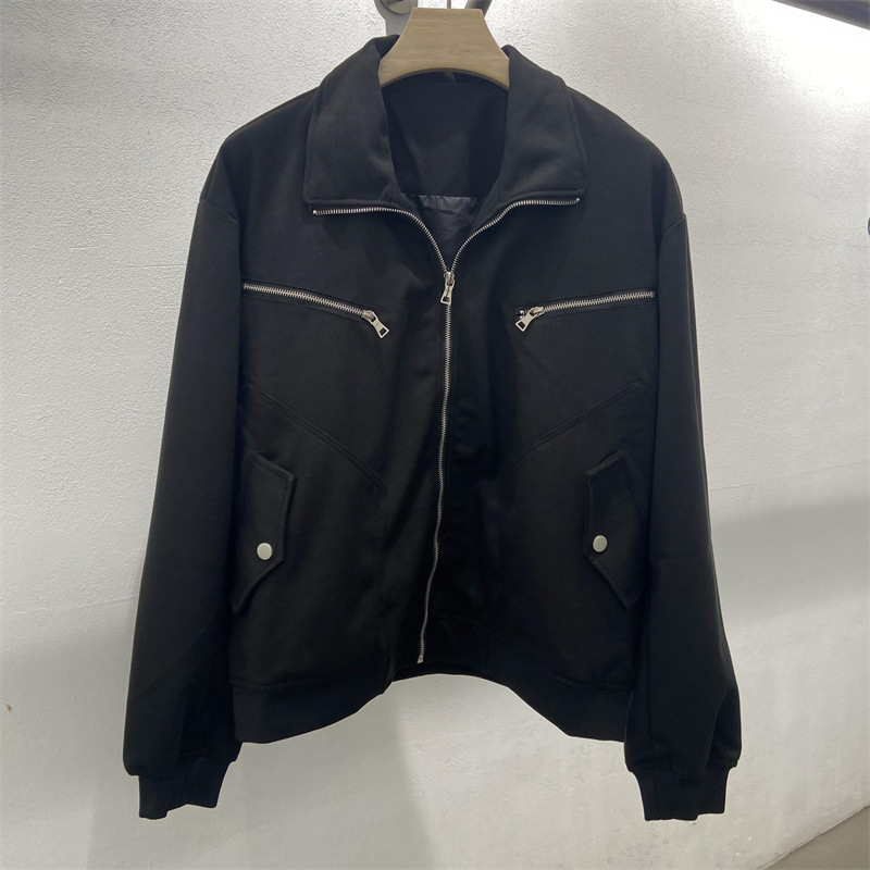 Real Pics Men's plus size Outerwear Jacket Women 1 High Quality Embroidery Jackets Black Coats
Real Pics Men's plus size Outerwear Jacket Women 1 High Quality Embroidery Jackets Black Coats