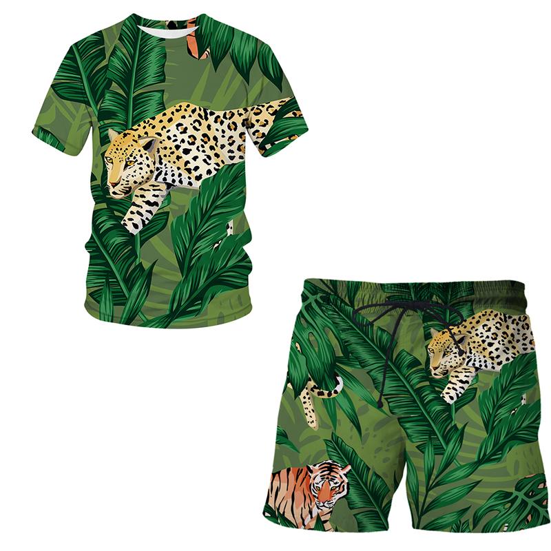 Men's Tracksuits Men Casual Set Fashion 2 Pieces Suit Cartoon Animal Short Sleeve T-shirt Shorts Sets Male Sportswear Tracksuit Summer Sport, Cbt-3275jiacbdk-1665
Men's Tracksuits Men Casual Set Fashion 2 Pieces Suit Cartoon Animal Short Sleeve T-shirt Shorts Sets Male Sportswear Tracksuit Summer Sport, Cbt-3275jiacbdk-1665