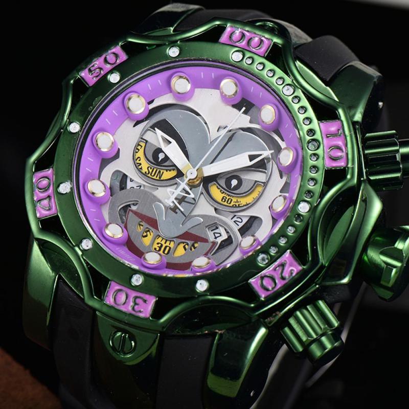 Wristwatches Invincible Undefeated Style Joker Rotating Dial Super Quality Men Watch Tungsten Steel Multifunction Quartz WristWatch
Wristwatches Invincible Undefeated Style Joker Rotating Dial Super Quality Men Watch Tungsten Steel Multifunction Quartz WristWatch