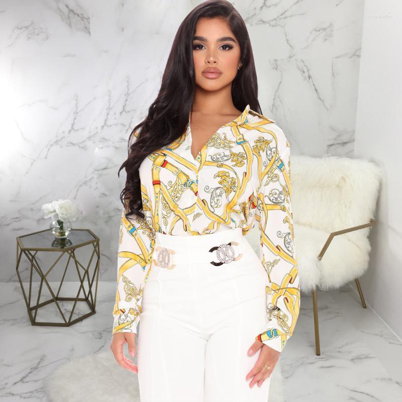 Women' Blouses & Shirts Ladies Street Fashion Casual Printed British Style Commuter Temperament Multicolor ShirtWomen' Chee22
Women' Blouses & Shirts Ladies Street Fashion Casual Printed British Style Commuter Temperament Multicolor ShirtWomen' Chee22