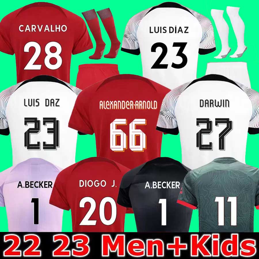 22 23 soccer jerseys home away 3rd DARWIN Carvalho football shirt Mohamed Diogo Luis DIaz Fabio Alexander Arnold 2022 2023 FIRMINO DARWIN THIAGO adult Men Kids kits, Gray
22 23 soccer jerseys home away 3rd DARWIN Carvalho football shirt Mohamed Diogo Luis DIaz Fabio Alexander Arnold 2022 2023 FIRMINO DARWIN THIAGO adult Men Kids kits, Gray