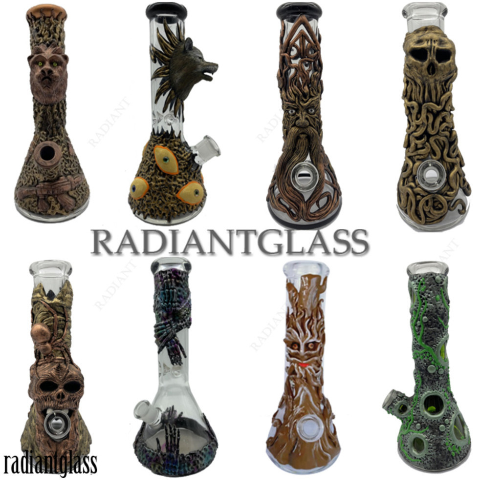 hookah multi-style Halloween heady glass bong gloomy handmade 12.5" 3D bongs hookah dab oilrig smoking water pipe with showerhead perc
hookah multi-style Halloween heady glass bong gloomy handmade 12.5" 3D bongs hookah dab oilrig smoking water pipe with showerhead perc