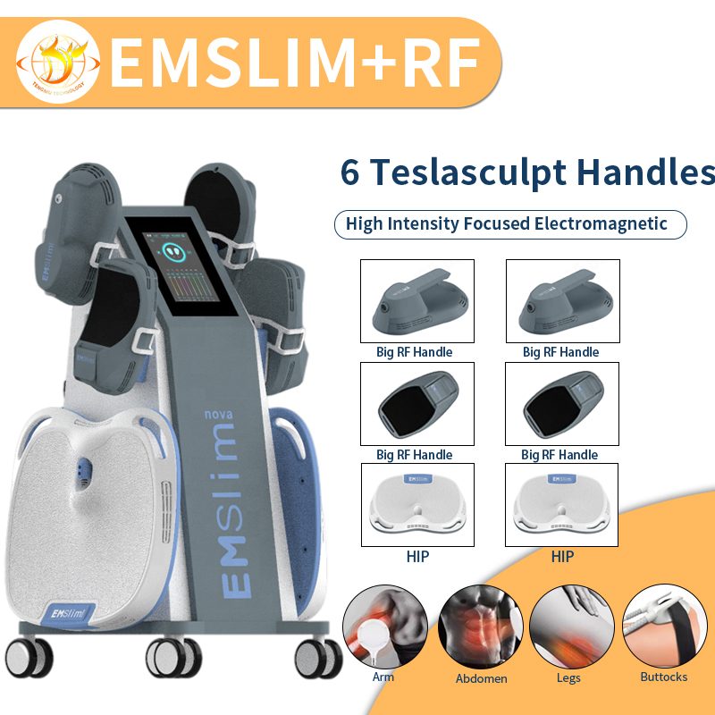 Slimming Machine 6 Handles Emslim RF EMS Slim Machine Electromagnetic Muscle Building Fat Burning Machines Ultrashape
Slimming Machine 6 Handles Emslim RF EMS Slim Machine Electromagnetic Muscle Building Fat Burning Machines Ultrashape