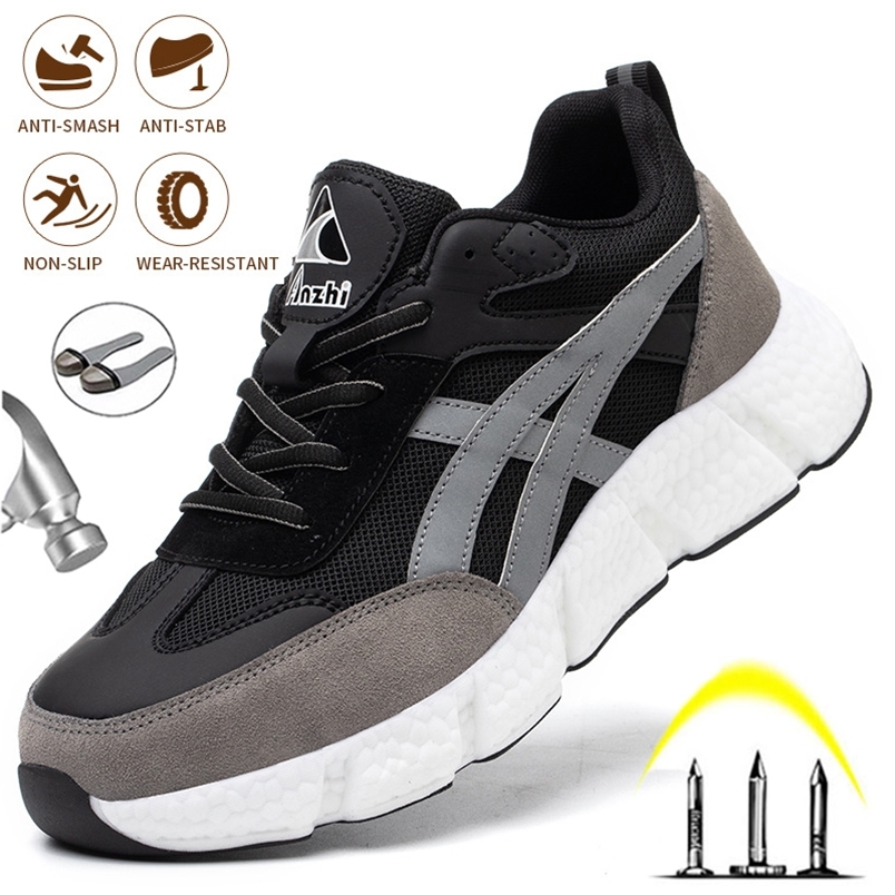 Anti-smash Anti-puncture Men Steel Toe Cap Safety Shoes Security Breathable Indestructible Work Shoes Non-slip Outdoor Workplace 220616, Black season
Anti-smash Anti-puncture Men Steel Toe Cap Safety Shoes Security Breathable Indestructible Work Shoes Non-slip Outdoor Workplace 220616, Black season