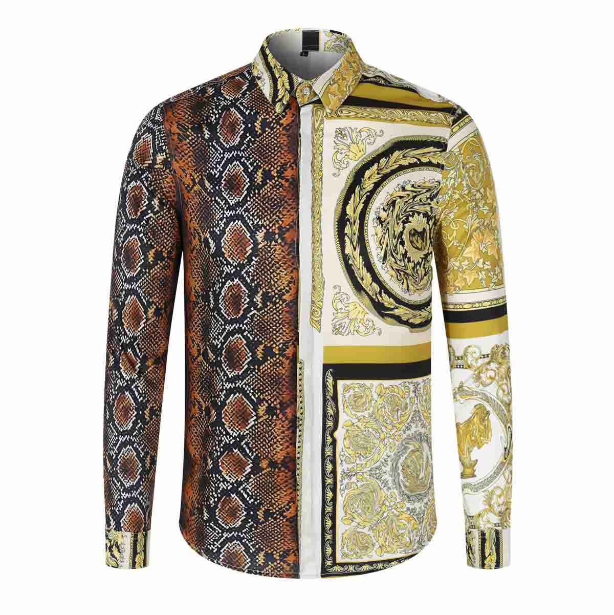 2022 Brand New Men's Shirts Mens Business Casual Shirt men dress shirts Long Sleeved Medusa Retro luxury shirt, 11
2022 Brand New Men's Shirts Mens Business Casual Shirt men dress shirts Long Sleeved Medusa Retro luxury shirt, 11