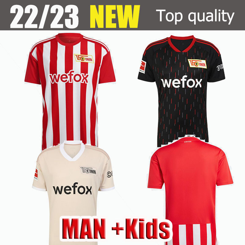 Union Berlin 22 23 Soccer Jerseys KRUSE Haraguchi TRIMMEL ANDRICH FRIEDRICH 21/22 Hertha BSC PIA TEK CUNHA CORDOBA DARIDA SELKE KHEDIRA jersey football shirts
Union Berlin 22 23 Soccer Jerseys KRUSE Haraguchi TRIMMEL ANDRICH FRIEDRICH 21/22 Hertha BSC PIA TEK CUNHA CORDOBA DARIDA SELKE KHEDIRA jersey football shirts