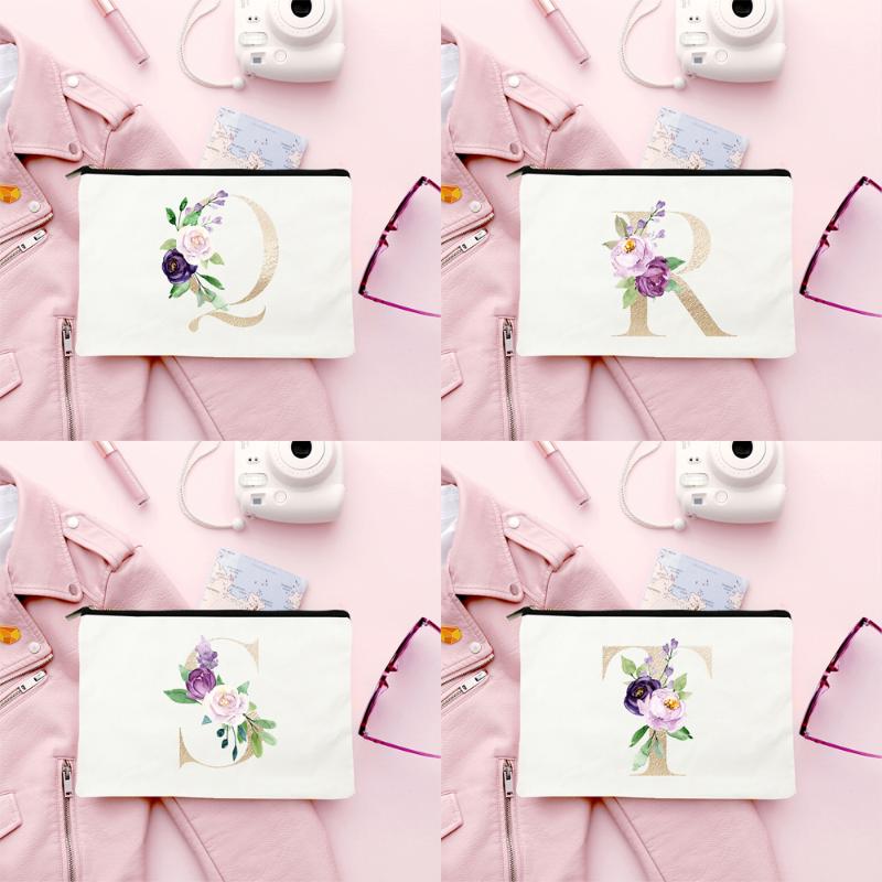 Cosmetic Bags & Cases Rose Alphabet Pouch White Makeup Bag Zipper Organizer Harajuku Canvas Teacher Life Gift, W03985-tbwh-d
Cosmetic Bags & Cases Rose Alphabet Pouch White Makeup Bag Zipper Organizer Harajuku Canvas Teacher Life Gift, W03985-tbwh-d
