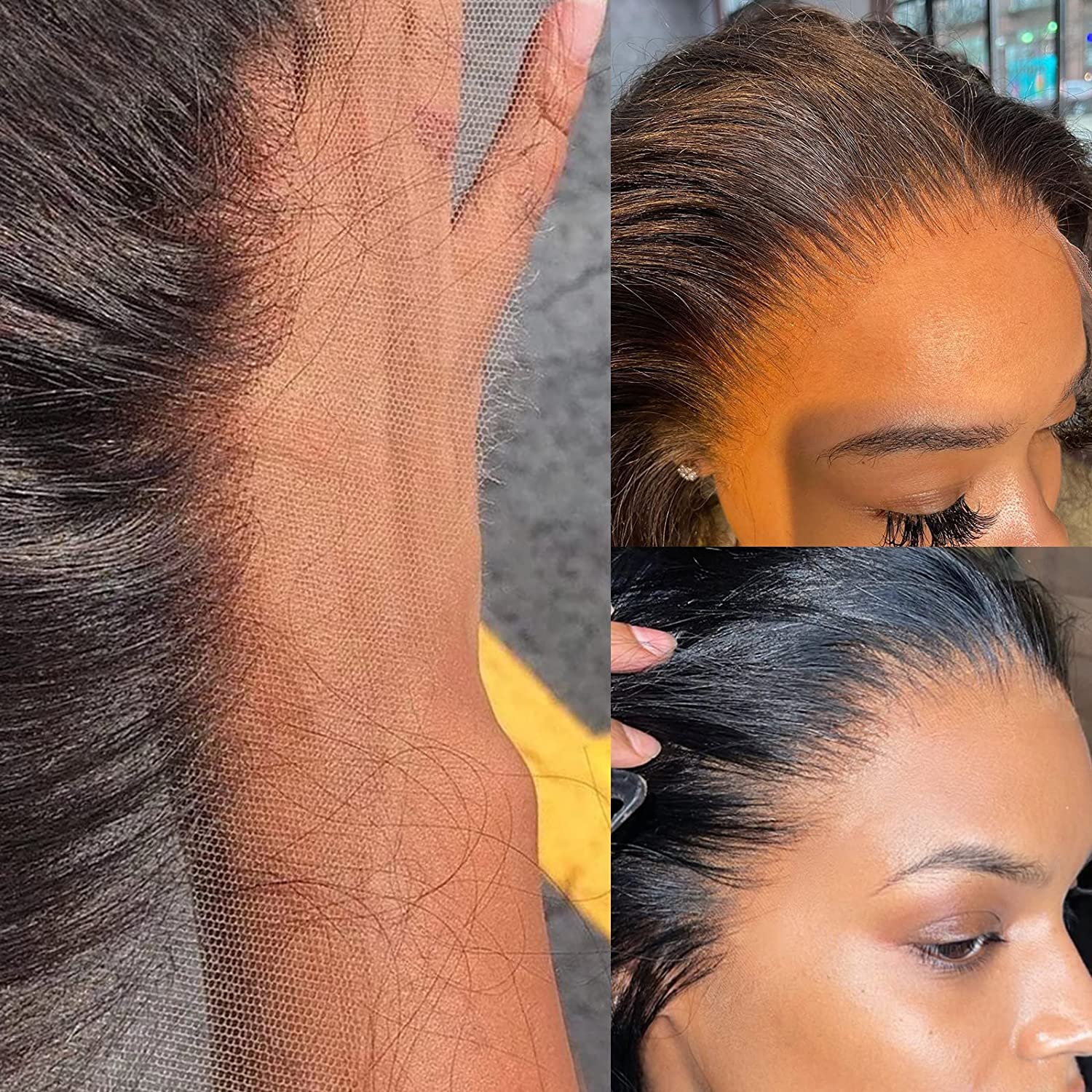 12A 8-22inch Ultra-thin Real Swiss Lace Frontal Closure 13x4 Brazilian Body Wave Human Hair Extensions Natural Color Ear to Ear
12A 8-22inch Ultra-thin Real Swiss Lace Frontal Closure 13x4 Brazilian Body Wave Human Hair Extensions Natural Color Ear to Ear