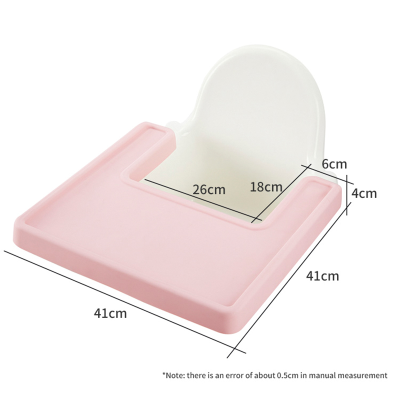 Children's High Chair Placemat All-inclusive Silicone Table Mat Baby Feeding Accessories Leakproof Easy To Clean BPA Free 220512