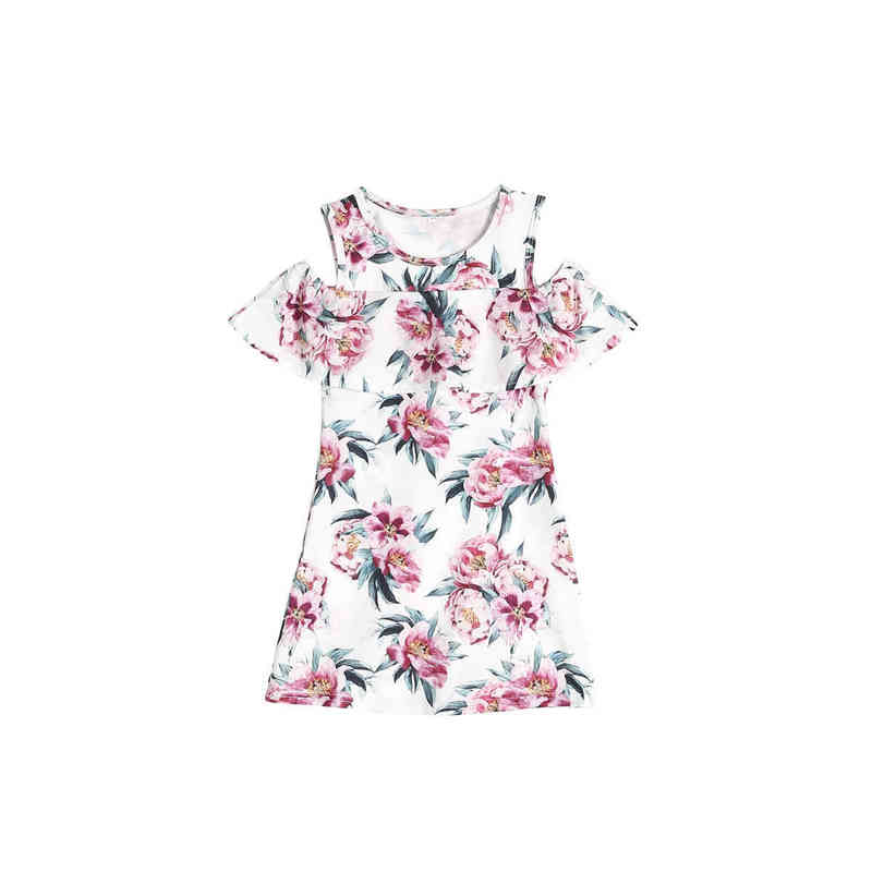 Pudcoco Family Matching Outfits Summer Mother Daughter Women Kids Girl Beach Dress Helen115 W220318