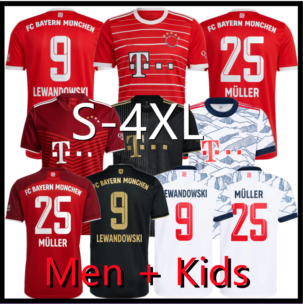 S-4XL LEWANDOWSKI soccer jerseys SANE BAYERN MUNICH GORETZKA MULLER DAVIES KIMMICH football shirts Men Kids kit 2022 2023 uniforms, 21-22 third+ucl 
S-4XL LEWANDOWSKI soccer jerseys SANE BAYERN MUNICH GORETZKA MULLER DAVIES KIMMICH football shirts Men Kids kit 2022 2023 uniforms, 21-22 third+ucl