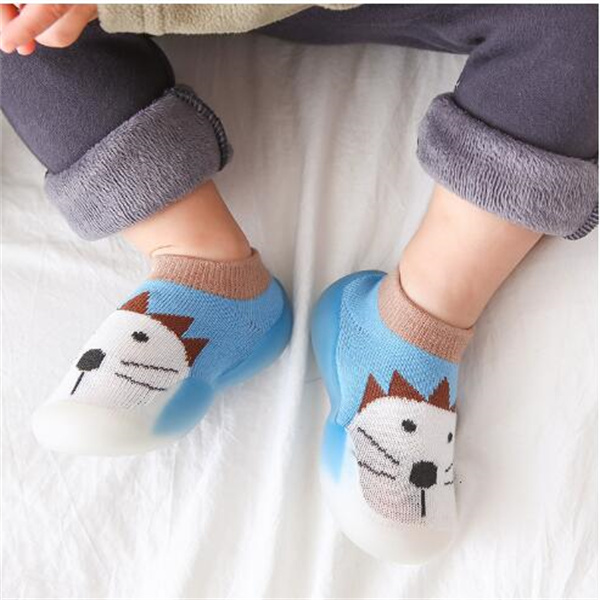 Unisex Baby Shoes First Shoes Toddler First Walkers Boy Soft Sole Rubber Outdoor Baby Shoes Cute Animal Baby Booties Anti-slip GC1376