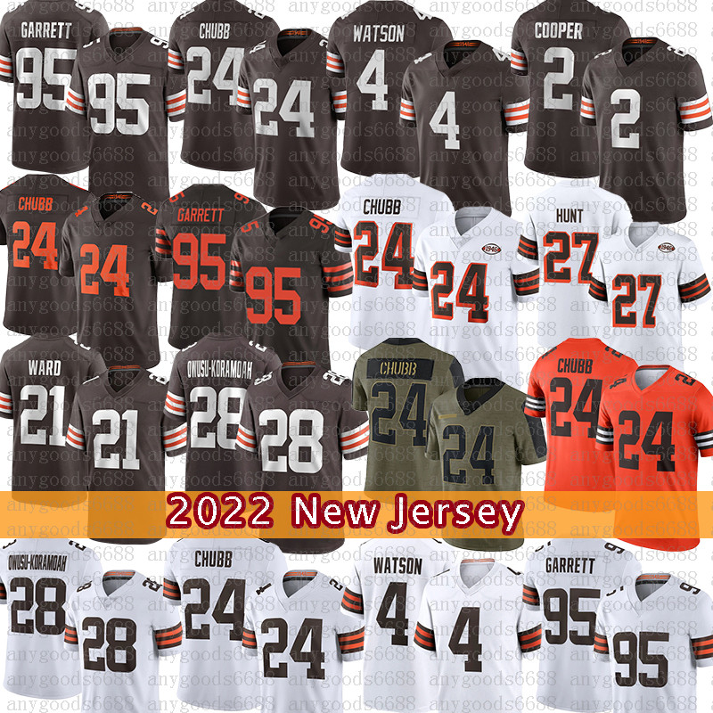 Deshaun Watson Jersey Football Nick Chubb Amari Cooper Myles Garrett Cleveland''Browns''Chase Winovich Kareem Hunt Denzel Ward Owusu-Koramoah Sione Takitaki, Mens-bulang
Deshaun Watson Jersey Football Nick Chubb Amari Cooper Myles Garrett Cleveland''Browns''Chase Winovich Kareem Hunt Denzel Ward Owusu-Koramoah Sione Takitaki, Mens-bulang