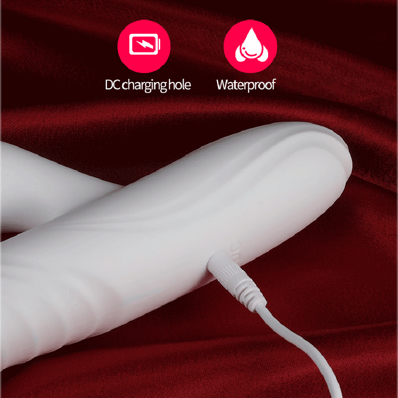 Rabbit vibrator sucking Clitoral Stimulator Tongue Licking G-spot Telescopic Swing Heating Dildos Vibrator Sex Toys For Women 220329