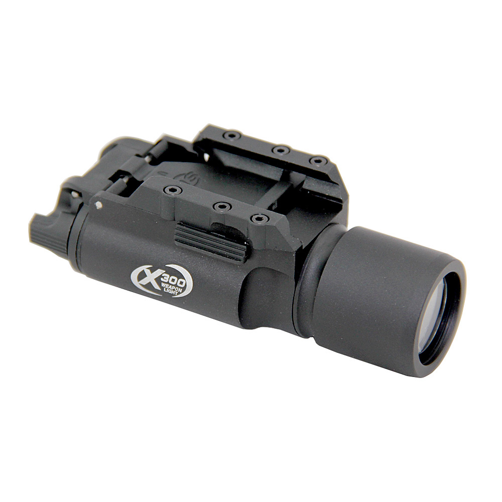 Tactical X300 Gun Light Ultra High Ouput LED Pistol Flashlight Hunting Rifle Airsoft Illumination Aluminium Alloy CNC Machining
Tactical X300 Gun Light Ultra High Ouput LED Pistol Flashlight Hunting Rifle Airsoft Illumination Aluminium Alloy CNC Machining