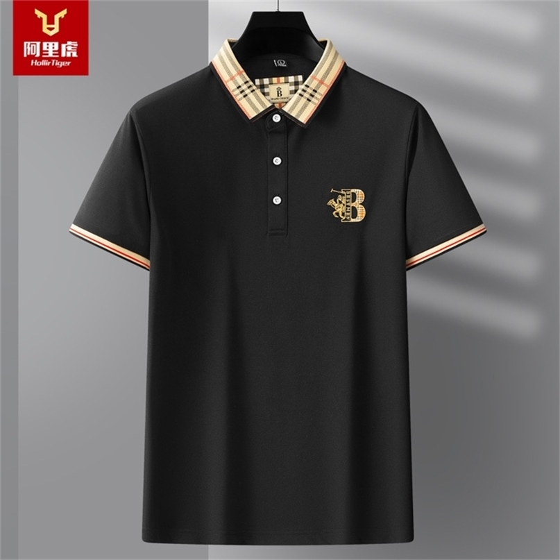 Men s Summer t shirtSpot Embroidery Solid Color Short sleeved Casual Fashion Business Polo Shirt 220606, 897
Men s Summer t shirtSpot Embroidery Solid Color Short sleeved Casual Fashion Business Polo Shirt 220606, 897