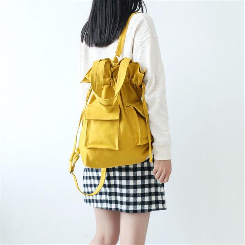 Evening Bags Large Capacity College Style For Women Student Backpack Canvas Drawstring Knapsack Drop 20#
Evening Bags Large Capacity College Style For Women Student Backpack Canvas Drawstring Knapsack Drop 20#
