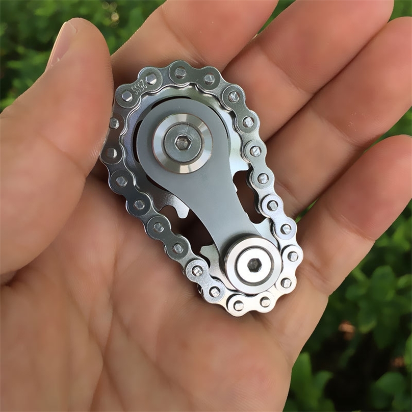 Stainless Steel Metal Sprockets Flywheel Fingertip Gyro Chains Adult Toy Gear Sproket Roadbike Spinner Dropship 220427
Stainless Steel Metal Sprockets Flywheel Fingertip Gyro Chains Adult Toy Gear Sproket Roadbike Spinner Dropship 220427