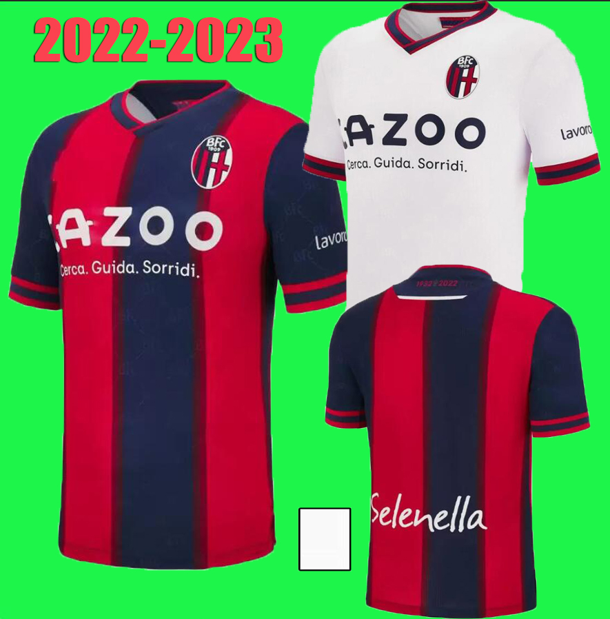 22 23 Bologna FC 1909 Soccer Jerseys ARNAUTOVIC Orsolini Dominguez BARROW Sansone Tomiyasu home away 3rd 2022 2023 home white football shirt S-2XL, Awa
22 23 Bologna FC 1909 Soccer Jerseys ARNAUTOVIC Orsolini Dominguez BARROW Sansone Tomiyasu home away 3rd 2022 2023 home white football shirt S-2XL, Awa