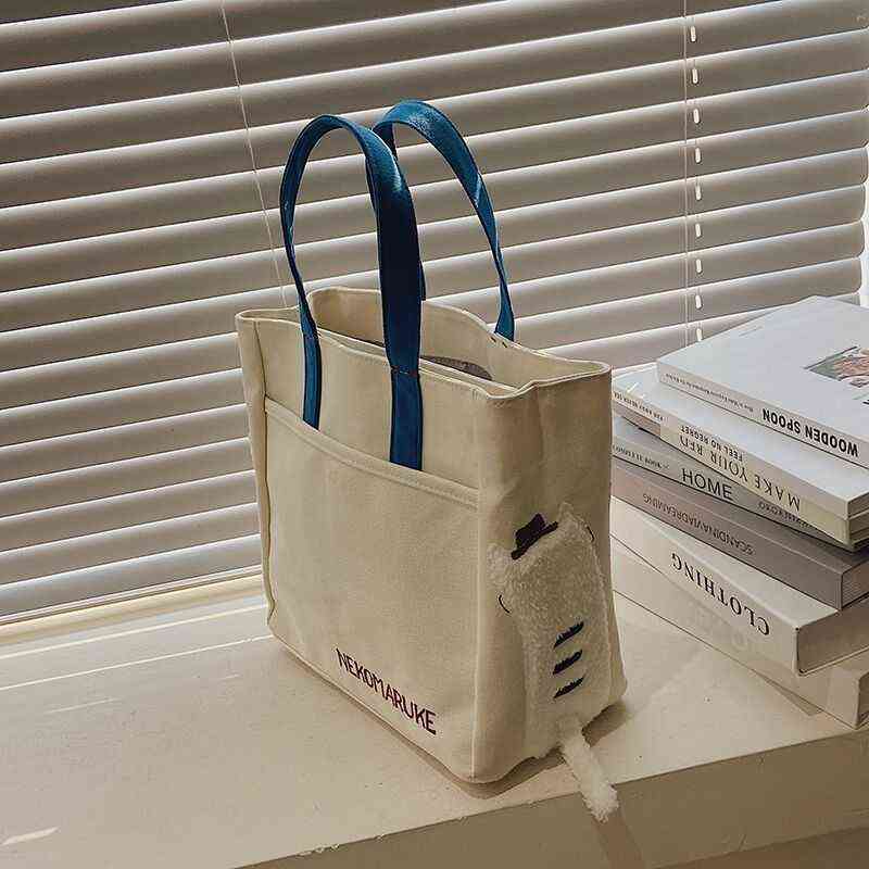 Factory Online Export Designer Bags Tote Canvas Women's Handbag Large Capacity 2022 New Fashion and Cloth, Sky blue
Factory Online Export Designer Bags Tote Canvas Women's Handbag Large Capacity 2022 New Fashion and Cloth, Sky blue
