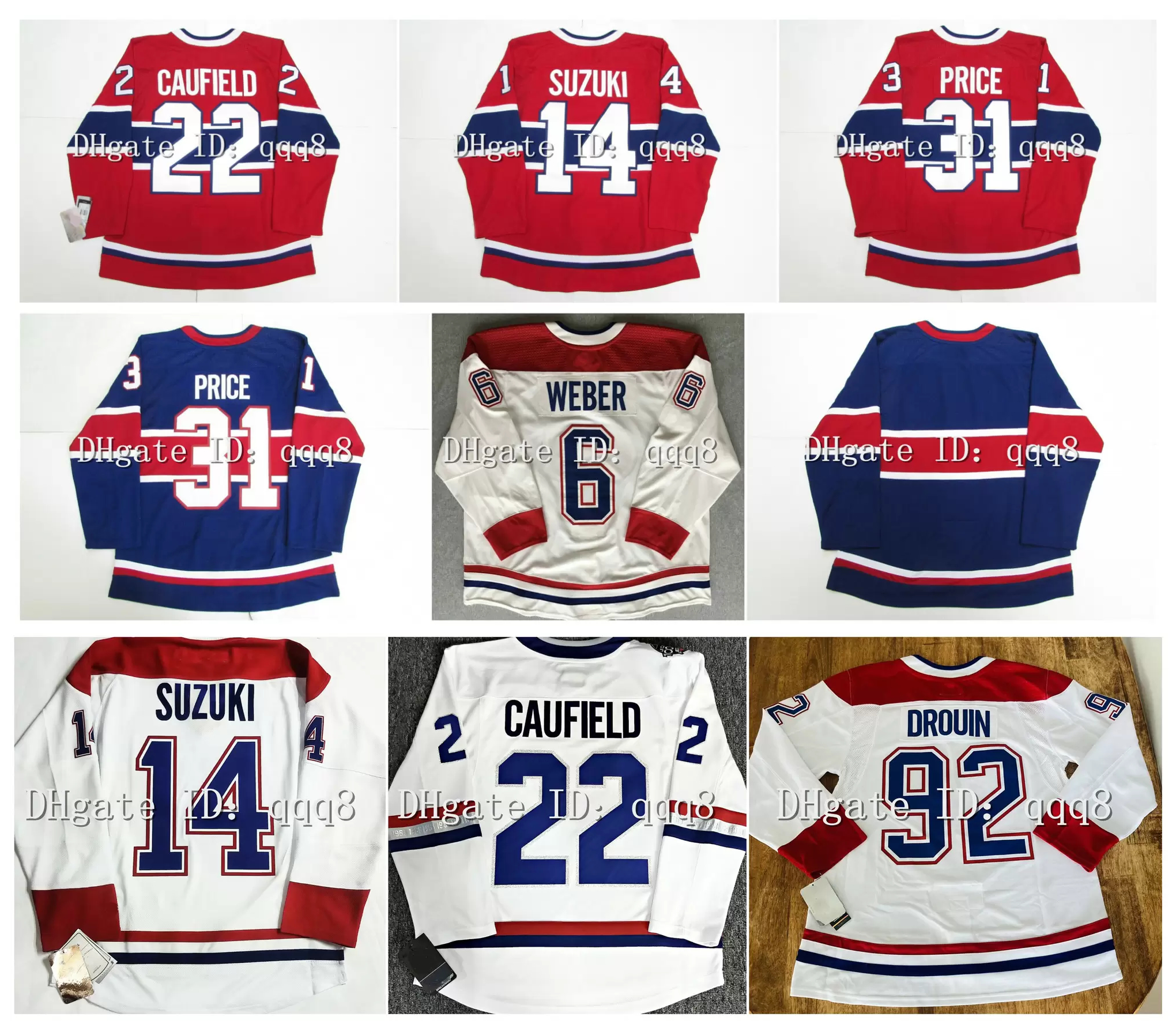 Cole Caufield Canadiens Hockey Jersey Nick Suzuki Carey Price Josh Anderson Ben Chiarot Shea Weber Brendan Gallagher Jonathan Drouin David Savard Patrick Roy, Women size s m l xl xxl
Cole Caufield Canadiens Hockey Jersey Nick Suzuki Carey Price Josh Anderson Ben Chiarot Shea Weber Brendan Gallagher Jonathan Drouin David Savard Patrick Roy, Women size s m l xl xxl
