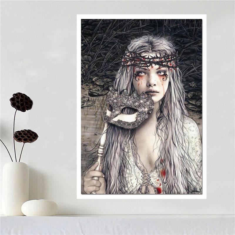 Paintings Custom Canvas Poster Art Victoria Frances Cloth Fabric Wall