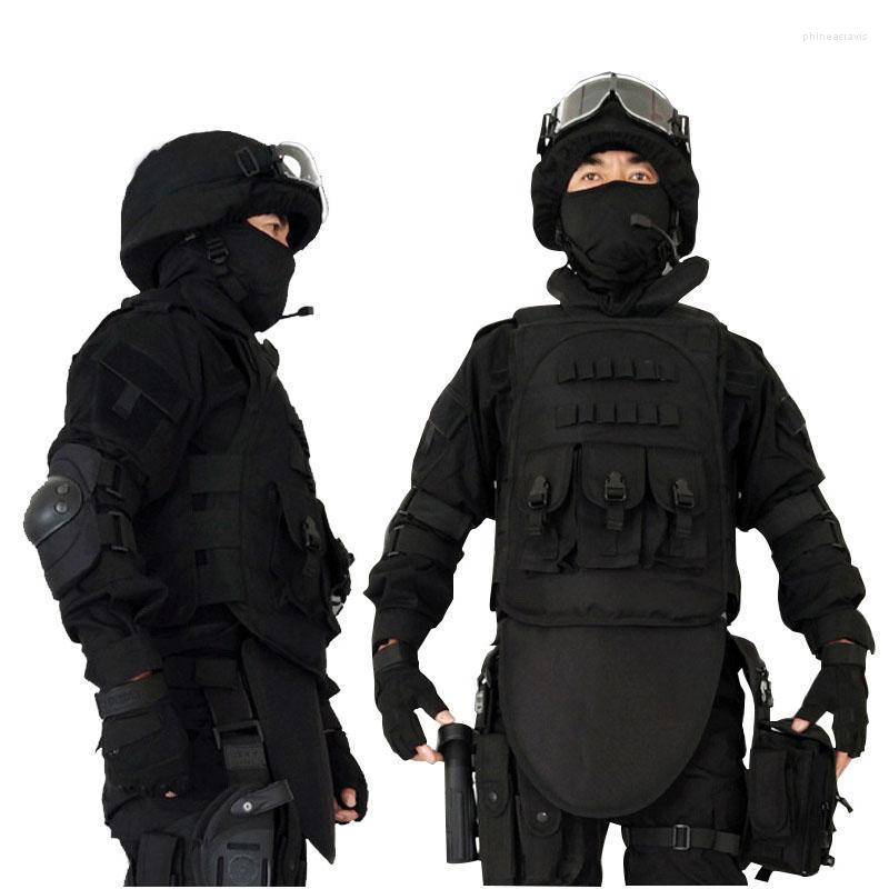 Men's Vests Black Tactical Men Clothing 4 In 1 Military Waistcoat CS Special Forces Equipment Outdoor Armor Chaleco Trabajo Hombre Phin22
Men's Vests Black Tactical Men Clothing 4 In 1 Military Waistcoat CS Special Forces Equipment Outdoor Armor Chaleco Trabajo Hombre Phin22