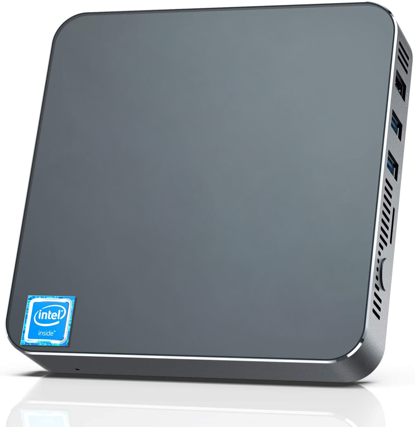 AK7 Mini PC Win10 Linux Intel Celeron N3550 4G RAM 64G ROM Dual WIFI 2.4G+5.8G RJ45 USB3.0 12V 2.5A