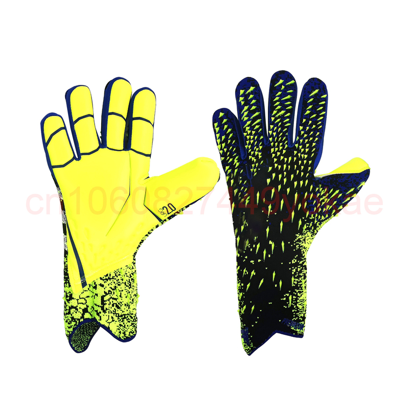 Children s Football Goalkeeper Gloves Professional Sports Equipment Adult Training Men s Wear resistant 220622