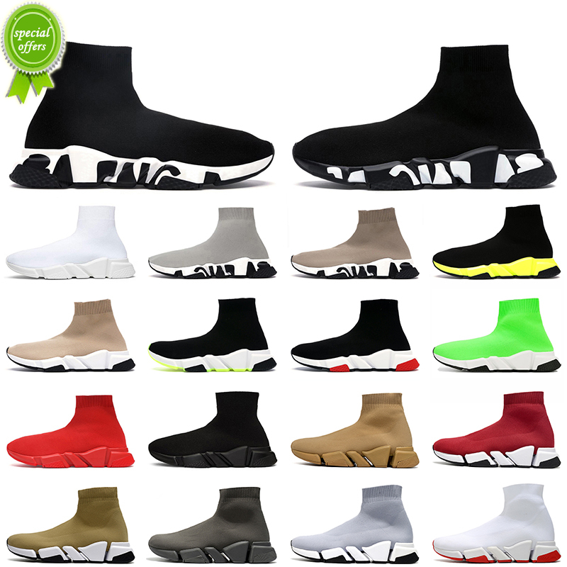 2022 Top Fashion Sock Shoes Womens Mens Knit Designer Casual Shoe Graffiti Black Whit Red Beige Bottom Socks Trainer 2 Platform Loafers, A19 graffiti 36-45
2022 Top Fashion Sock Shoes Womens Mens Knit Designer Casual Shoe Graffiti Black Whit Red Beige Bottom Socks Trainer 2 Platform Loafers, A19 graffiti 36-45