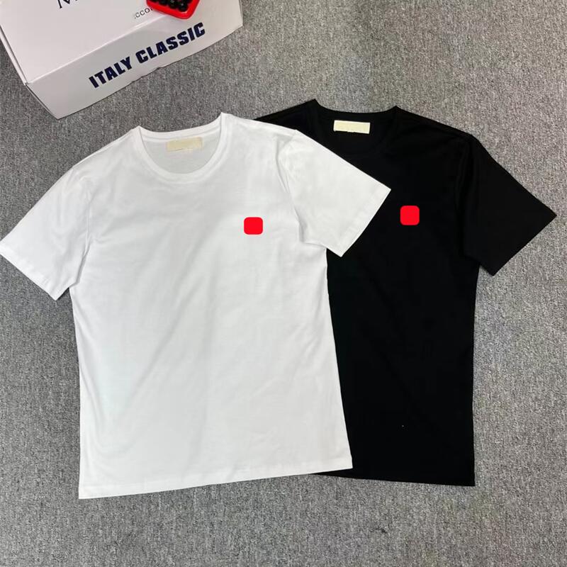 Fashion Men Designer T Shirt High Quanlity Red Heart Shirts Casual Women Shirts Badge Cotton Embroidery Short Sleeve Summer Tee top, Black#cj1
Fashion Men Designer T Shirt High Quanlity Red Heart Shirts Casual Women Shirts Badge Cotton Embroidery Short Sleeve Summer Tee top, Black#cj1