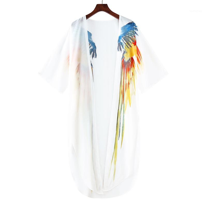 Women' Blouses & Shirts 2022 Bohemian V Neck Peacock Flower Print Long Kimono Shirt Ethnic Lacing Up Sashes Cardigan Loose Blouse Tops Femm, White
Women' Blouses & Shirts 2022 Bohemian V Neck Peacock Flower Print Long Kimono Shirt Ethnic Lacing Up Sashes Cardigan Loose Blouse Tops Femm, White