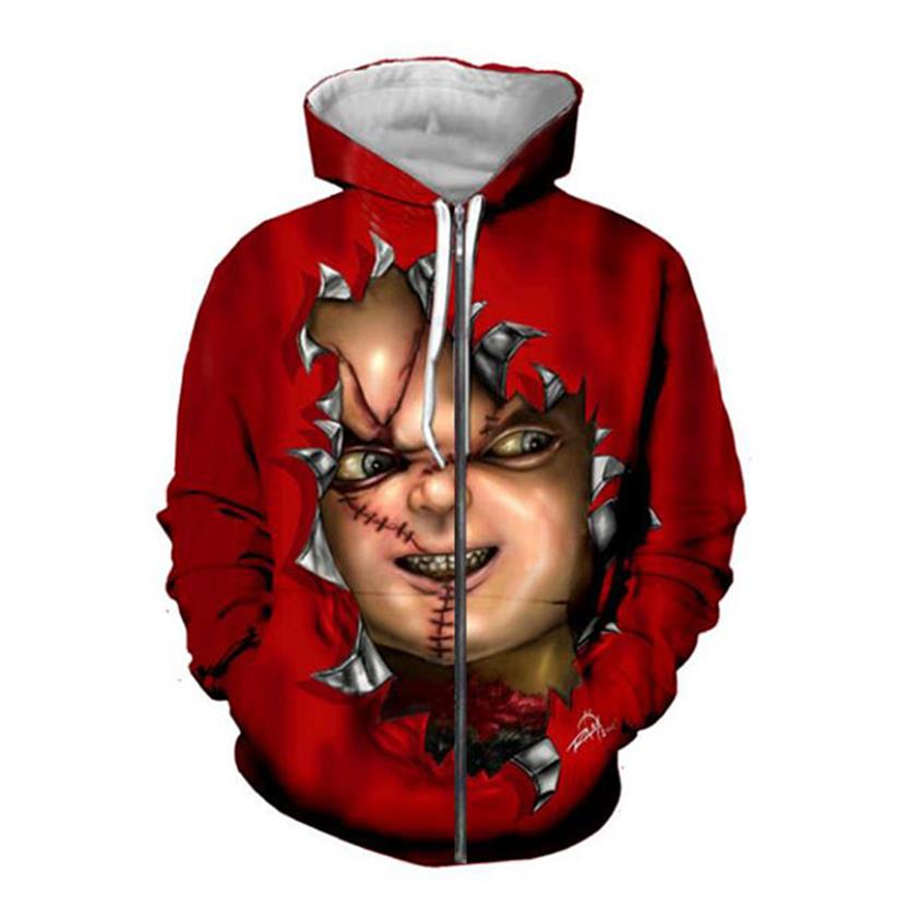 Accept Dear customer Design DIY Horror Movie Chucky 3D Hoodies Women Men 3d Print Sublimation Zipper Hoodies278G, Multi
Accept Dear customer Design DIY Horror Movie Chucky 3D Hoodies Women Men 3d Print Sublimation Zipper Hoodies278G, Multi