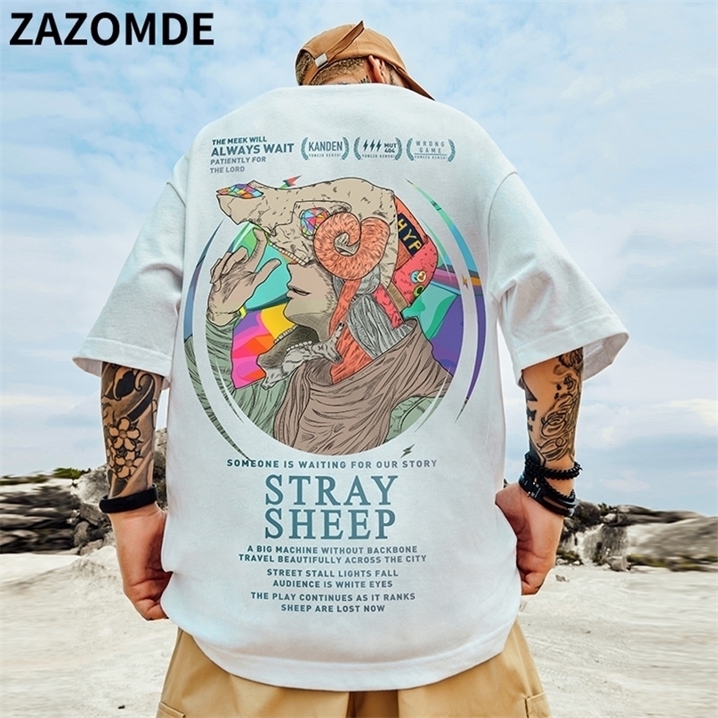 ZAZOMDE Harajuku Oversized T-shirt Men Summer Cool Unisex Tops Hip Hop Funny Print Tshirt Casual Cotton T Shirt Streetwear Loose 220504, Burgundy
ZAZOMDE Harajuku Oversized T-shirt Men Summer Cool Unisex Tops Hip Hop Funny Print Tshirt Casual Cotton T Shirt Streetwear Loose 220504, Burgundy