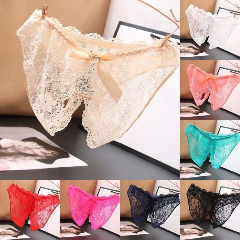 Women's Panties Women Sexy Lace Bow Back Open Crotch Low Waist Underwear G-strings Thongs Tangas Ladys Exotic Lingeries IntimatesWomen's, White
Women's Panties Women Sexy Lace Bow Back Open Crotch Low Waist Underwear G-strings Thongs Tangas Ladys Exotic Lingeries IntimatesWomen's, White