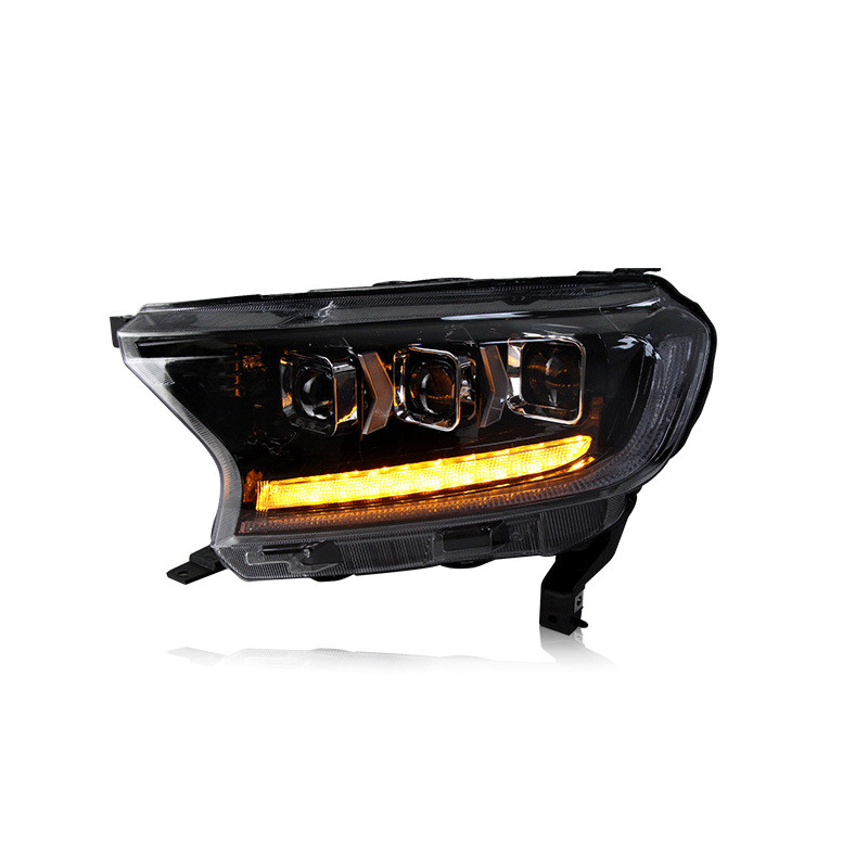Head Lamp For Ford Ranger Headlights Assembly 20 16-20 20 LED Headlight Daytime Running Light Turn Signal