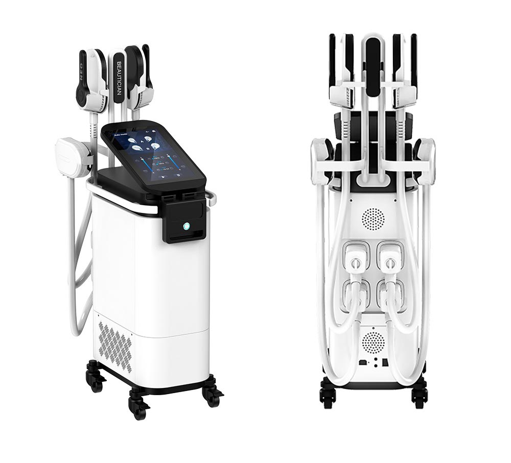 2022 4 handles EMS RF body training pro ems muscle stimulator ems rf machine