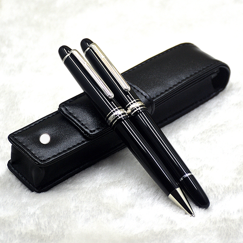 Luxury Msk-145 Black Resin Ballpoint pen Rollerball pen Fountain pens High quality Writing Office School supplies With Serial Number, As shown picture
Luxury Msk-145 Black Resin Ballpoint pen Rollerball pen Fountain pens High quality Writing Office School supplies With Serial Number, As shown picture