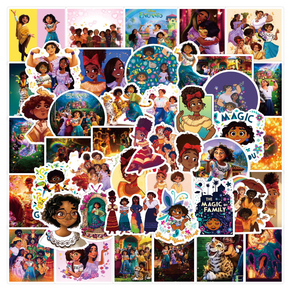 50Pcs Cartoon Movie Encanto Stickers Decals Phone Laptop Luggage Guitar Skateboard Bike Decals Children Toy Gift, 50pcs-w-1372
50Pcs Cartoon Movie Encanto Stickers Decals Phone Laptop Luggage Guitar Skateboard Bike Decals Children Toy Gift, 50pcs-w-1372